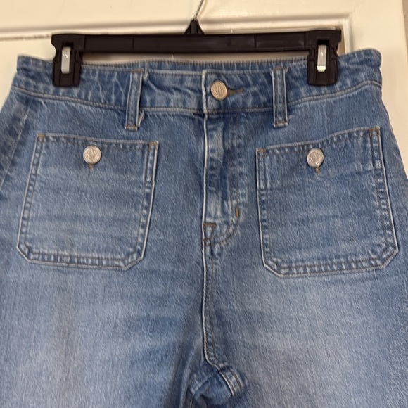 J.Crew High-rise Sailor denim trouser in 1996 semi-stretch 28P - Picture 7 of 13